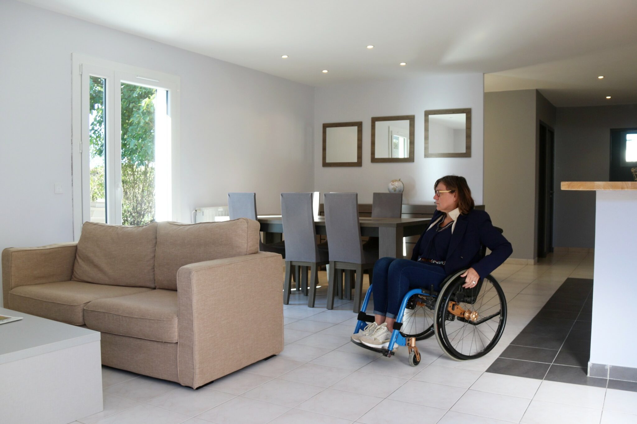 Maison accessible pour personne handicapée