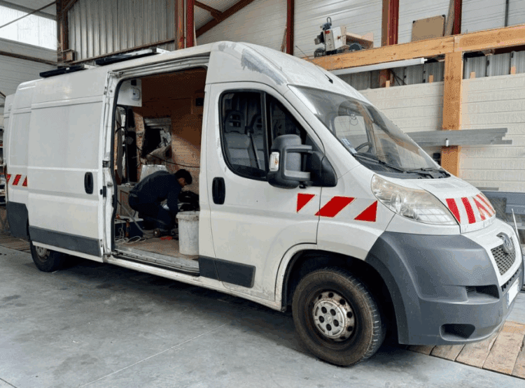 PEUGEOT BOXER INSTALLATION CHAUFFAGE